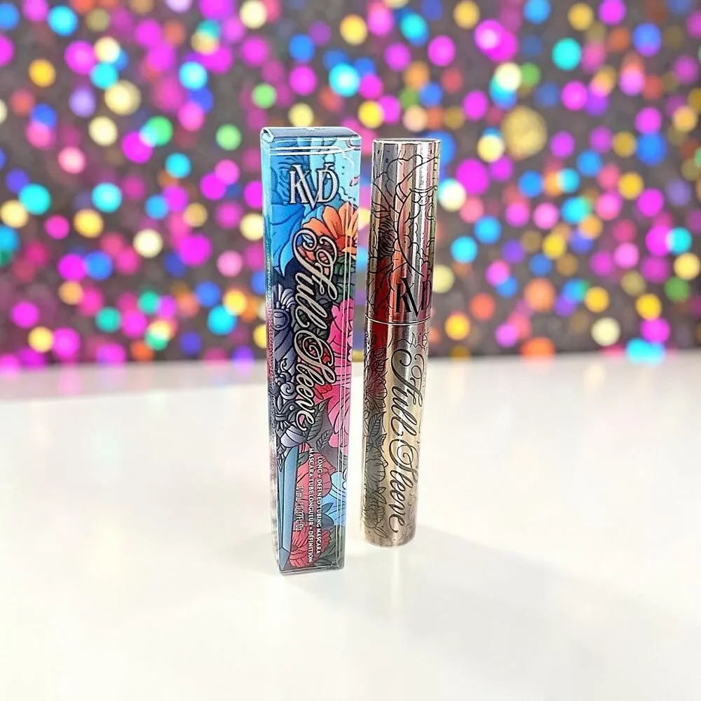KAT VON D KVD Full Sleeve Long+Defined Tubing Ink Black 10 Mascara NIB 0.37 oz